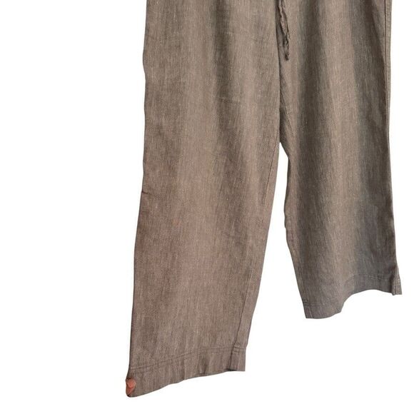 JONES New York Women s Size XL Linen Blend Wide Leg Pants Casual Trousers - Picture 4 of 6